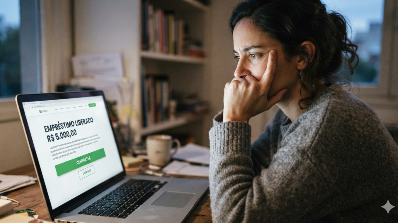 Como saber se o empréstimo online é verdadeiro?